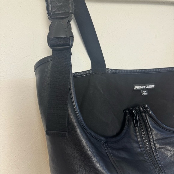 Poster Girl My Type Vegan Leather Under bust Buckle Corset - Picture 6 of 6